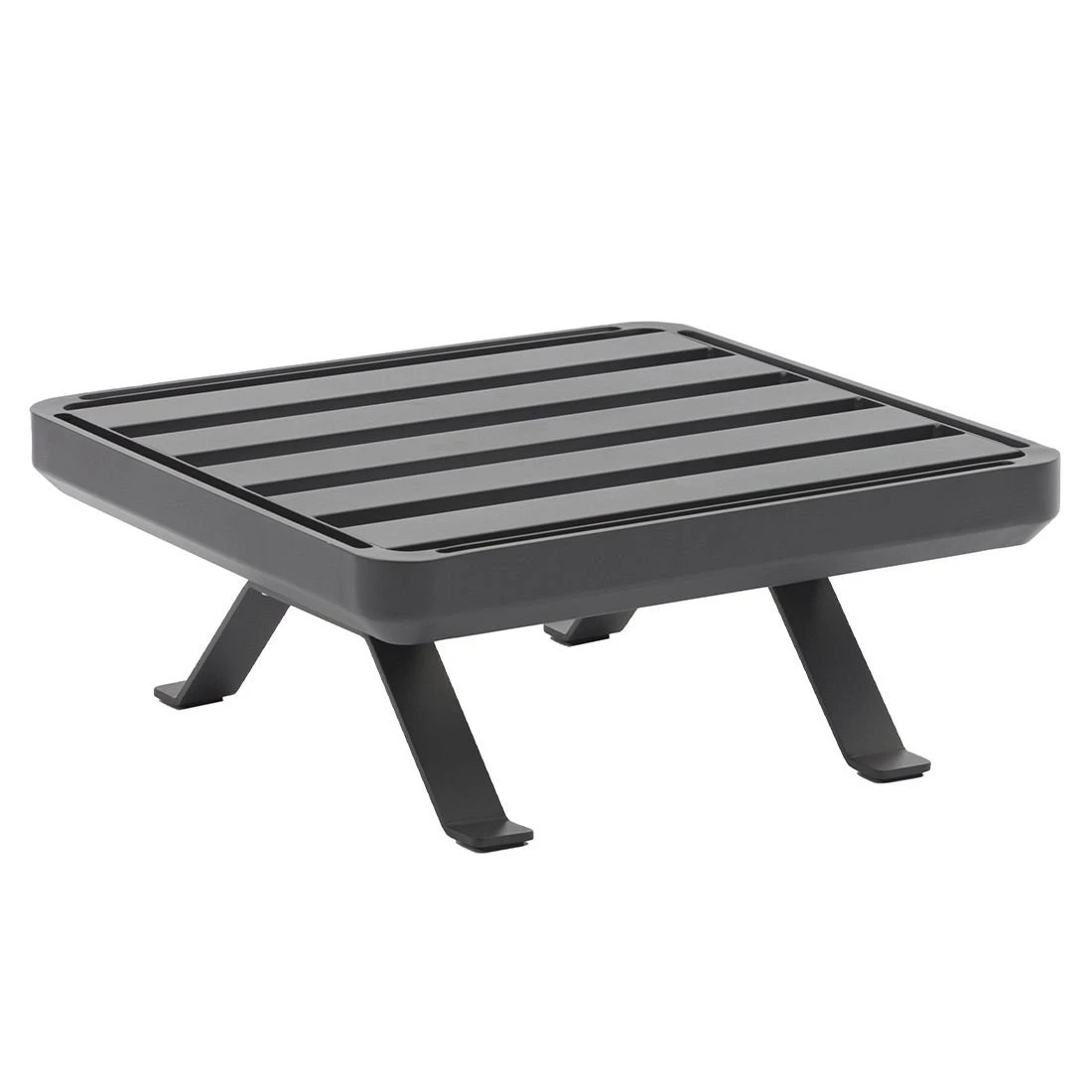 Zebra Sky Lounge Hocker Aluminium Graphit