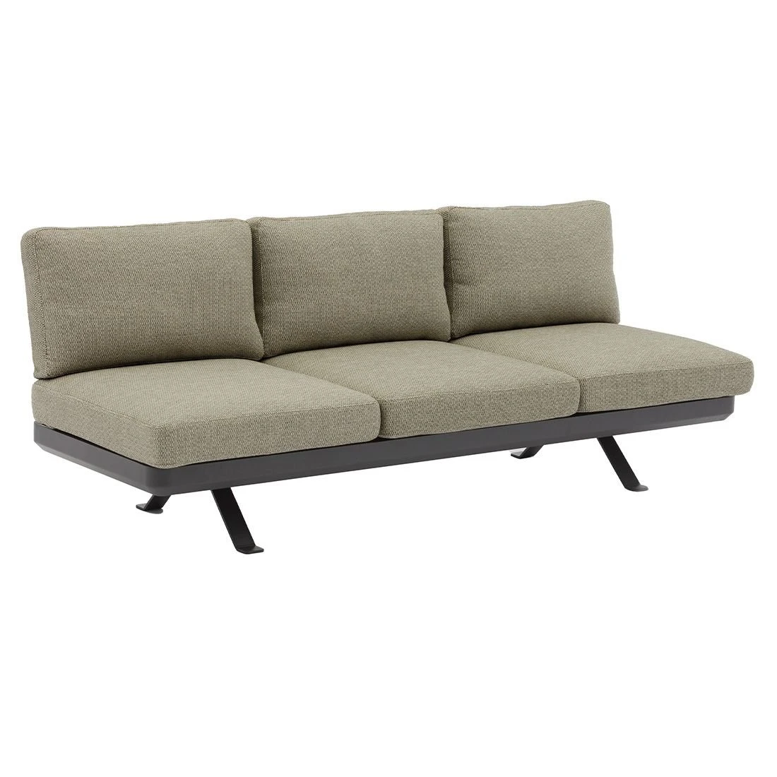 Zebra Sky Loungeset 2-tlg. Aluminium/Sunproof Graphit/Camden Grey - Image 3