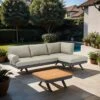 Zebra Sky Loungeset 3-tlg. Aluminium/Sunproof Graphit/Camden Grey